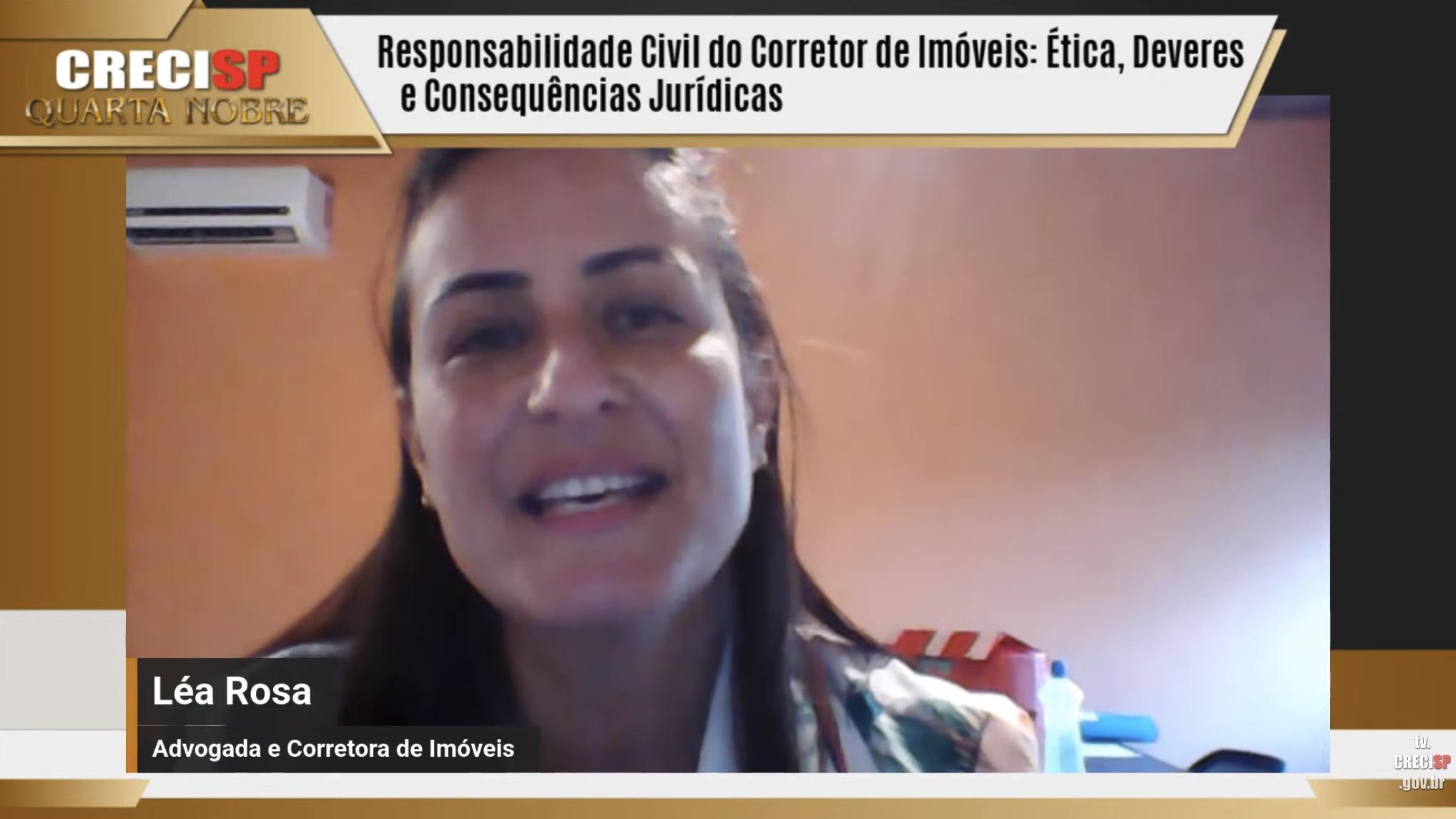 Imagem de capa do artigo Palestrante discute responsabilidade civil do corretor de imóveis 