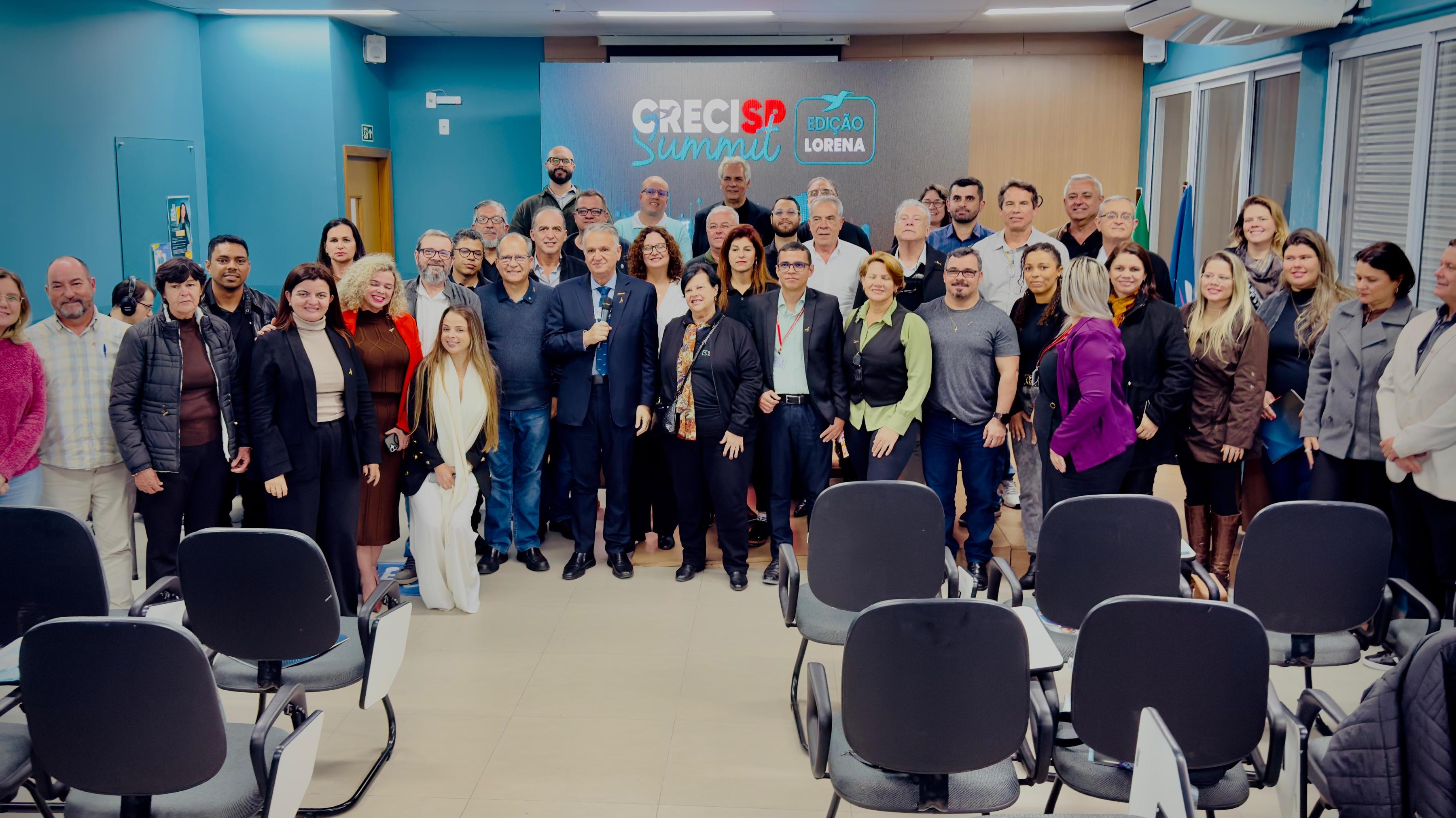 Imagem de capa do artigo CRECISP leva Summit a Lorena